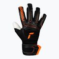 Rękawice bramkarskie Reusch Attrakt Advance Finger Support black/shocking orange 2