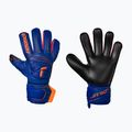 Rękawice bramkarskie Reusch Attrakt Infinity Finger Support sharp blue/shocking orange/black