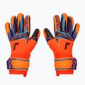Rękawice bramkarskie dziecięce Reusch Attrakt Infinity Evolution NC Junior shocking orange/blue/black 2