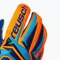 Rękawice bramkarskie Reusch Attrakt Solid sharp blue/shocking orange 6