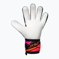 Rękawice bramkarskie Reusch Attrakt Solid black/aqua blue/shocking orange 3