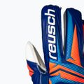 Rękawice bramkarskie dziecięce Reusch Attrakt Advance Junior sharp blue/white/shocking orange 5