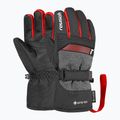 Rękawice narciarskie dziecięce Reusch Rocket GORE-TEX black/black melange/fire red