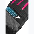 Rękawice narciarskie dziecięce Reusch Rocket GORE-TEX black/black melange/pink glo 5