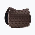 Czaprak dla konia Eskadron Glossy Wave Contrast ciemnobrązowy