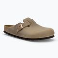 Klapki BIRKENSTOCK Boston SFB LEOI Regular tabacco brown