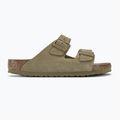 Klapki BIRKENSTOCK Arizona Suede Regular faded khaki 2