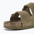 Klapki BIRKENSTOCK Arizona Suede Regular faded khaki 8