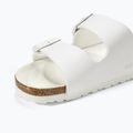 Klapki BIRKENSTOCK Arizona BF Narrow triples white 8