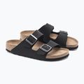 Klapki BIRKENSTOCK Arizona Vegan Birkibuc Narrow black 3