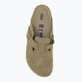 Klapki BIRKENSTOCK Boston SFB VL Narrow faded khaki 5