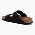 Klapki BIRKENSTOCK Arizona Vegan Birkibuc Narrow black 3
