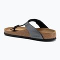 Japonki damskie BIRKENSTOCK Gizeh BF Regular metallic black 3