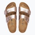 Klapki damskie BIRKENSTOCK Arizona Birko-Flor Regular copper 3