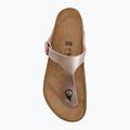 Klapki damskie BIRKENSTOCK Gizeh Birko-Flor copper 5