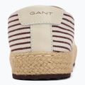 Espadryle damskie GANT Raffiaville brown/cream 6