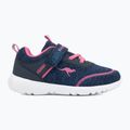 Buty dziecięce KangaROOS KY-Chummy EV dk navy/fandango pink 2