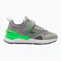 Buty dziecięce KangaROOS KD-Gym EV vapor grey/neon green 8