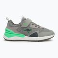 Buty dziecięce KangaROOS KD-Gym EV vapor grey/neon green 2