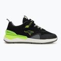 Buty dziecięce KangaROOS KD-Gym EV jet black/neon yellow 2
