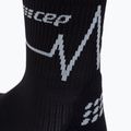 Skarpety kompresyjne damskie CEP Heartbeat Short black 3