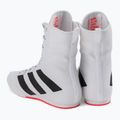 Buty bokserskie adidas Box Hog 3 biało-czarne GV9975 3