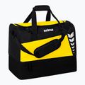 Torba treningowa ERIMA Six Wings Sports Bag With Bottom Compartment 35 l yellow/black