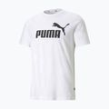 Koszulka męska PUMA Ess Logo Tee puma white