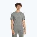 Koszulka męska PUMA Ess Small Logo Tee medium gray heather/medium gray heather/cat