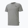Koszulka męska PUMA Ess Small Logo Tee medium gray heather/medium gray heather/cat 4