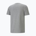 Koszulka męska PUMA Ess Small Logo Tee medium gray heather/medium gray heather/cat 5