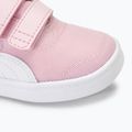 Buty dziecięce PUMA Courtflex v2 Mesh V Inf pink lady/puma white 7