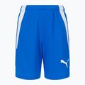 Spodenki dziecięce PUMA Teamliga electric blue/lemonade