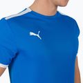 Koszulka męska PUMA Teamliga Jersey electric blue lemonade/puma white 4