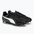 Buty piłkarskie męskie PUMA King Hero 21 FG puma black/puma white 4