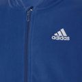 Bluza polarowa dziecięca adidas Future Icons Primegreen 3-Stripes Full-Zip Hooded royal blue/white 3