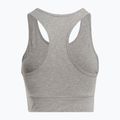 Biustonosz treningowy damski Reebok Identity Big Logo medium grey heather/white 5