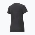Koszulka damska PUMA ESS+ Metallic Logo Tee puma black/gold foll 5