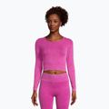 Top treningowy damski FILA Radnor Semless Cropped wild aster
