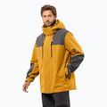 Kurtka przeciwdeszczowa męska Jack Wolfskin Jasper 2L curry