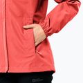 Kurtka przeciwdeszczowa damska Jack Wolfskin Stormy Point 2L vibrant red 5