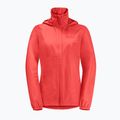 Kurtka przeciwdeszczowa damska Jack Wolfskin Stormy Point 2L vibrant red 7