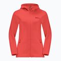 Bluza damska Jack Wolfskin Baiselberg Hooded FZ vibrant red 5