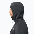 Bluza  polarowa męska Jack Wolfskin Kolbenberg Hooded Fz phantom 3