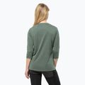 Longsleeve trekkingowy damski  Jack Wolfskin Crosstrail 3/4 hedge green 2