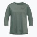 Longsleeve trekkingowy damski  Jack Wolfskin Crosstrail 3/4 hedge green 3