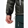 Kurtka puchowa męska Jack Wolfskin Alpspitze Down Hoody slate green 5