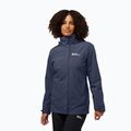 Kurtka 3w1 damska Jack Wolfskin Rotwand 3In1 graphite