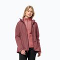 Kurtka 3w1 damska Jack Wolfskin Moonrise 3In1 red ochre 3