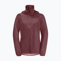 Kurtka przeciwdeszczowa damska Jack Wolfskin Stormy Point 2L red ochre